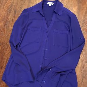 Express Blue Portofino Blouse